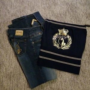 Jean's and top